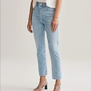 AGOLDE Riley Crop Jeans